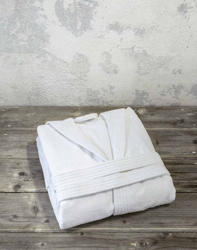 NIMA Μπουρνούζι με κουκούλα Zen - Medium - White N25396